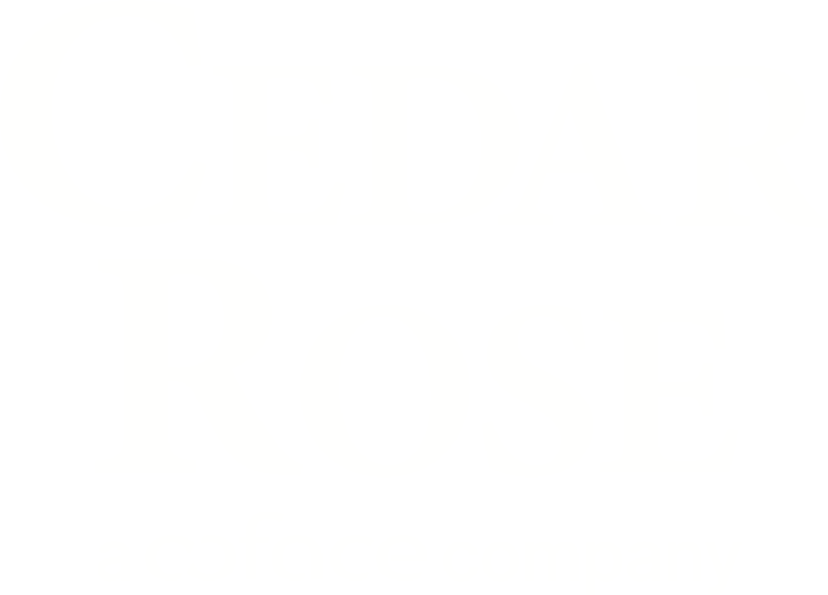 cedar rose logo transparent